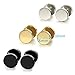 Zhenhui Fashion Jewelry Punk Style Stainless Steel Hoop Earrings Set for Men Women