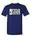 STAR LABS Adult DT - Mens Cotton T-Shirt, L, Navy