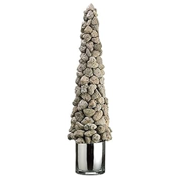 Amazon Com Silksareforever 31 Rock Cone Shaped Artificial