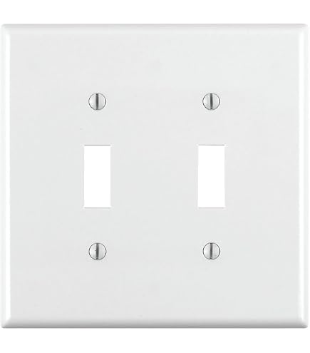 Leviton PJ1 Wandplatte Mittelbraun – Größer & Praktisch Für Steckdosen