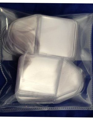 1 1/2" x 1 1/2" Clear Plastic Coin Envelopes (Pack of 200)