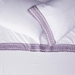 Modern Threads Soft Microfiber Crochet Lace Sheets