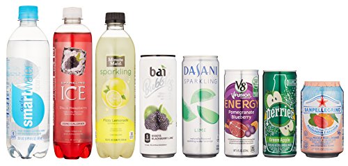 Sparkling drinks sample box, 8 or more items ($9.99 cre…