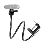 25 inch Flexible Desktop Jaw Long Arm Clamp Clip Mount Holder for Logitech Brio 4K, C925e,C922x Webcam