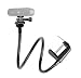 25 inch Flexible Desktop Jaw Long Arm Clamp Clip Mount Holder for Logitech Brio 4K, C925e,C922x Webcam