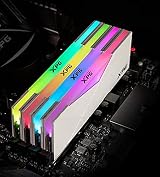 XPG SPECTRIX D50 16GB (2x8GB) 3200MHz DDR4 Desktop Gaming Memory White view 5