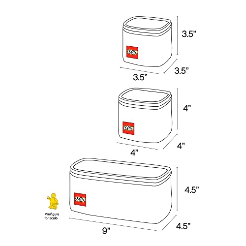 LEGO STORAGE ORGANIZER CUBES 3PIECE SET Pricepulse