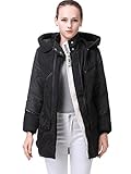 Miya Women's Thickened Hooded Down Jacket Women Long Overcoat For Women Coat
