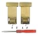 Studio 3 Replacement Hinge Parts Headband Connector Accessories Compatible with Studio3 Wireless Headphones. (Black Red)