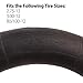 2.75-12 3.00-12 3.50-12 Inner Tube for Offroad Motorcross Tire, with TR-87 Valve Stem, Fits for Kawasaki KLX 110, Suzuki DRZ 110, Yamaha TTR 90 TTR110