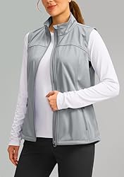Soothfeel Women's Vest with Zipper Pocekts