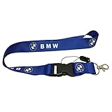 1pc Blue Color USA Ship New Quick Release Neck Strap Lanyard Keychain Keyring Car Keys House Keys ID Badges Card For BMW Design