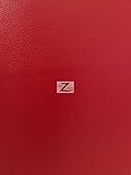 Big Z Fabric SOLID SOFT FAUX FAKE LEATHER VINYL FABRIC - Red - 54
