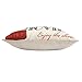 Queenie - 2 Pcs Meaningful English Writing Inspirational Words Quotable Quotes Decorative Pillowcase Cushion Cover for Sofa Throw Pillow Case 18 X 18 Inch 45 X 45 Centimeter (2, Movie Time)