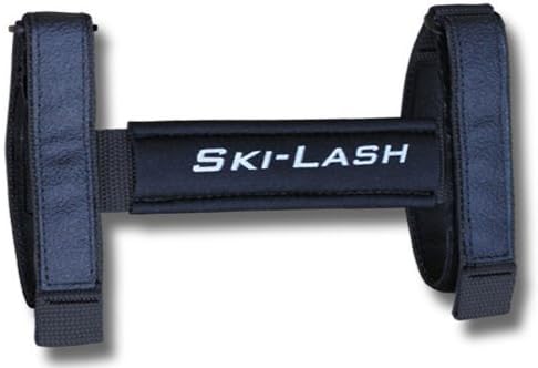 Ski-Lash ski carrier. The Easiest Way to Carry Your Skis &amp; Poles!