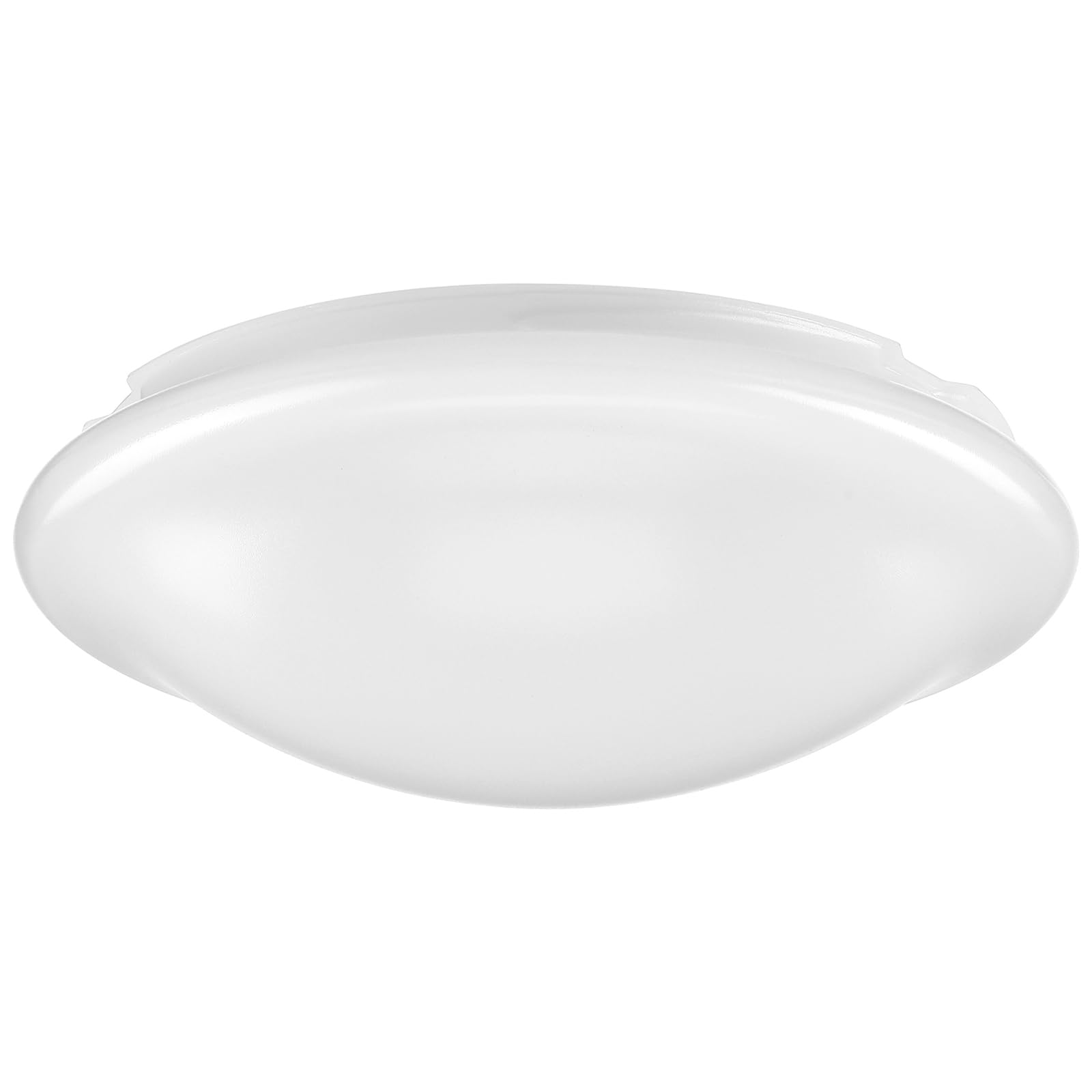 Toddmomy Ceiling Light Cover 10.04 Inch Round Plastic Lampshade Flush Mount Fixture Shade for Bedroom Bathroom Kitchen Indoor Lighting