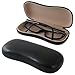 Hard Eyeglass Cases w/Microfiber Cleaning Cloth | Protects Glasses from Small to Medium Sized Frames - Perfect For Men & Women