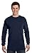 Comfort Colors Ringspun Garment-Dyed Long-Sleeve T-Shirt, Medium, TRUE NAVY