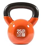 Premium Vinyl Dipped Kettle Bell With Introductory Training Dvd by GoFit