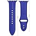 Apple Watch Band, HuanlongTM New Soft Silicone Sport Style Replacement Iwatch Strap for Apple Wrist Watch (9 colors/bandle 42mm S/M)