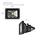 GLW 12V AC/DC LED Flood Light, 10W Mini IP65 Waterproof Outdoor Security Light, 900LM, 6000K Daylight White, 80W Halogen Bulb Equivalent