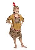 American Indian Princess Girl Costume with Feather Headband