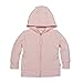 Burt's Bees Baby Baby Organic Zip Front Hooded Jacket, Blossom Quilted, 12 Months