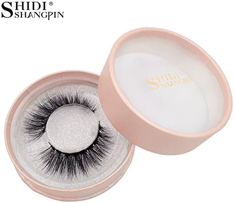 SHIDISHANGPIN 1 Pair Eyelashes Natural Long 3d False Lashes Handmade Makeup False Eyelashes in a Box #73