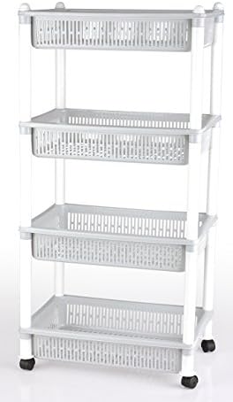 Sukhson India 4 Layer Easy to Assemble Household Multi Purpose Storage Rack (Multicolor)