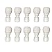 Malida Quick Push to Connector, Water Tube Fitting,1/4" Tube OD x 3/8" Tube OD Reducing Straight Union,for RO Water Systems,Water Purifiers Tube Fittings,Pack of 10. primary