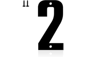 3" 4" 5" 6" 8" 10" 12" Aluminum House numbers, metal letters for houses, modern metal door signs, house numbers for outside. 