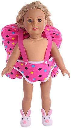 DAaomi Children Kids Backpack & Doll Carrier Sleeping Bag For 18‘’for American girl Dolls 18-inch doll bag excluding dolls