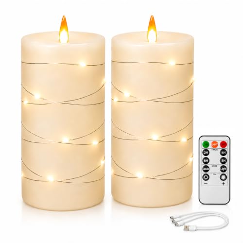 Rechargeable LED Flameless Candles Remote