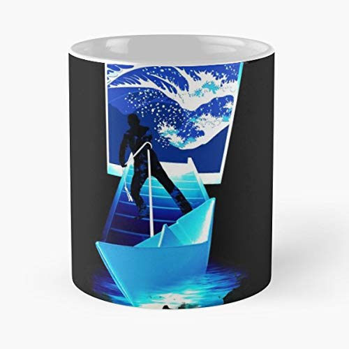 Boat Boating Sky Coffee Mugs Unique Ceramic Novelty Cup