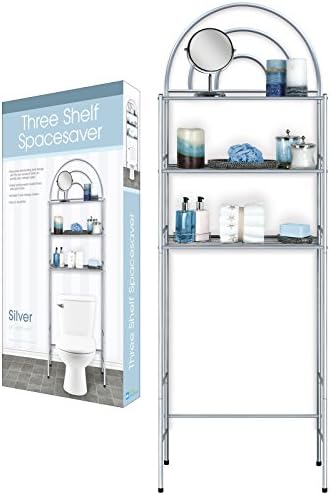 3 Shelf Over The Toilet Spacesaver Easy to Assemble