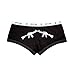 Rothco Women's Crossed Rifles Booty Shorts, Black, Small
