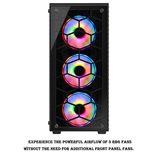 MUSETEX PC-behuizing ATX 3 niet-led-ventilator vooraf geïnstalleerd, type-C Mid-Tower computerbehuizing met dubbel glas, gaming pc-behuizing, wit (K2 MUSETEX PC-behuizing ATX 3 niet-led-ventilator vooraf geïnstalleerd, type-C Mid-Tower computerbehuizing met dubbel glas, gaming pc-behuizing, wit (K2