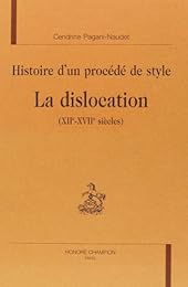 Histoire d'un procédé de style