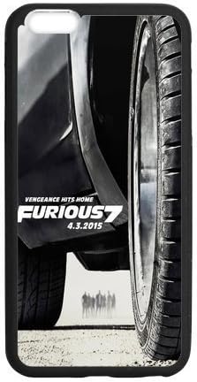 Customize Gel Skin Case Cover for iphone 6 6s+, iphone 6 6s plus Cover (5.5 inch), Fast And Furious 7