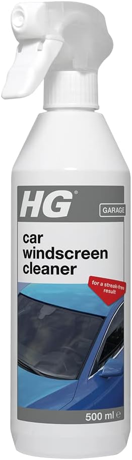 HG Car Windscreen Cleaner 500ml Streak Free Window Glass Spray
