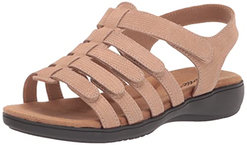 Trotters Women's Tiki Sandal Black/White