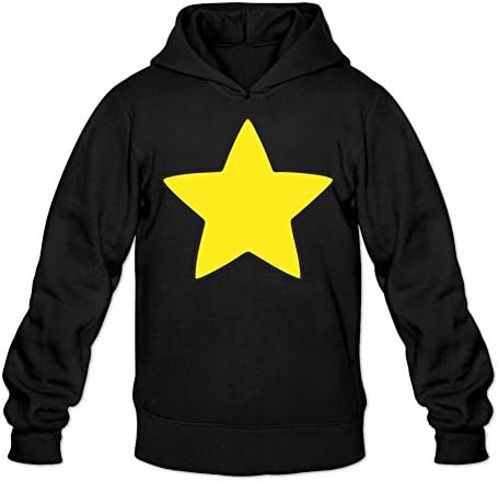 OPEND Men's Steven Universe Hoodie Black M