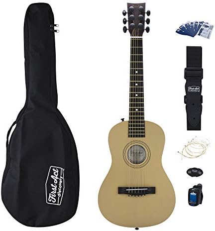 Acoustic 30 Inch Guitar - Amazon Com First Act Discovery Acoustic 30 Guitar Beginner Starter Pack Musical Instruments