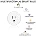 YTE Y40002704 Wifi Plug Mini Wireless Smart Outlet Compatible with Alexa Echo,Google Home,Ifttt for Voice Remote Control Your Devices with Timing Function from Anywhere,No Hub Required(3Packs)