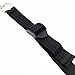 Funux Discreetly Packaged Under Bed Restraint Bondage Straps The Wrist and Ankle Cuff Play Kit Love Games, Bonus Premium Eye Mask, Black