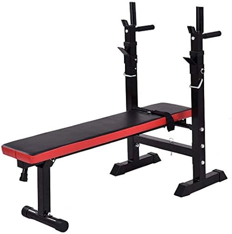 Hsbais Banc De Musculation Compact Reglable Banc Incline Multifonction Banc De Fitness Muscu Entrainement Fitness Comme Appareil Pour Abdominaux Red Amazon Fr Cuisine Maison