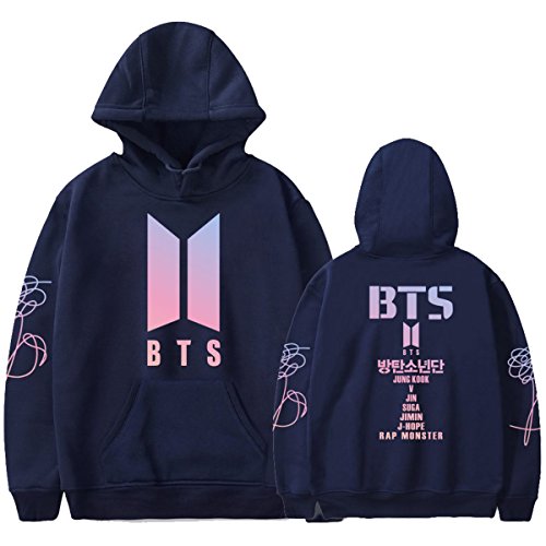 KPOP BTS Love Yourself Hoodie Suga Jimin V Rap-Monster Sweater Jacket Pullover