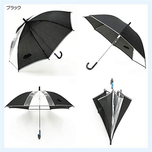 オンブレッロ ジウ 子供 耐風骨 ジャンプ傘 55cm 8本骨 グラスファイバー骨 安心 安全 反射テープ 透明窓付 無地 Sc 4043 B075b559z8 4円 セール開催中最短即日発送 新作 人気 送料無料 激安 お買い得 キ フト