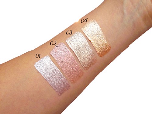 Golden Rose Metals Liquid Glow Highlighter, 04 Sunlight