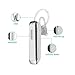 Bluetooth Headset, Gaoye R9 V4.1 HD Voice Control Bluetooth Wireless Headphones / Earbuds / Earpieces Stereo In Ear with Mic Noise Cancelling Compatible with IOS iPhone Samsung Android Tablets (White)
